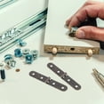 thumbnail image 4 of 1 juego de bisagras pequeñas de hierro para joyero, bisagras de metal vintage para manualidades, bisagras antiguas para caja de madera, bisagras para proyectos hechos a mano, 4 of 8