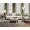 thumbnail image 2 of Southern Home Furnishings Sugarshack Glacier Polypropylene Loveseat in Off White, 2 of 5
