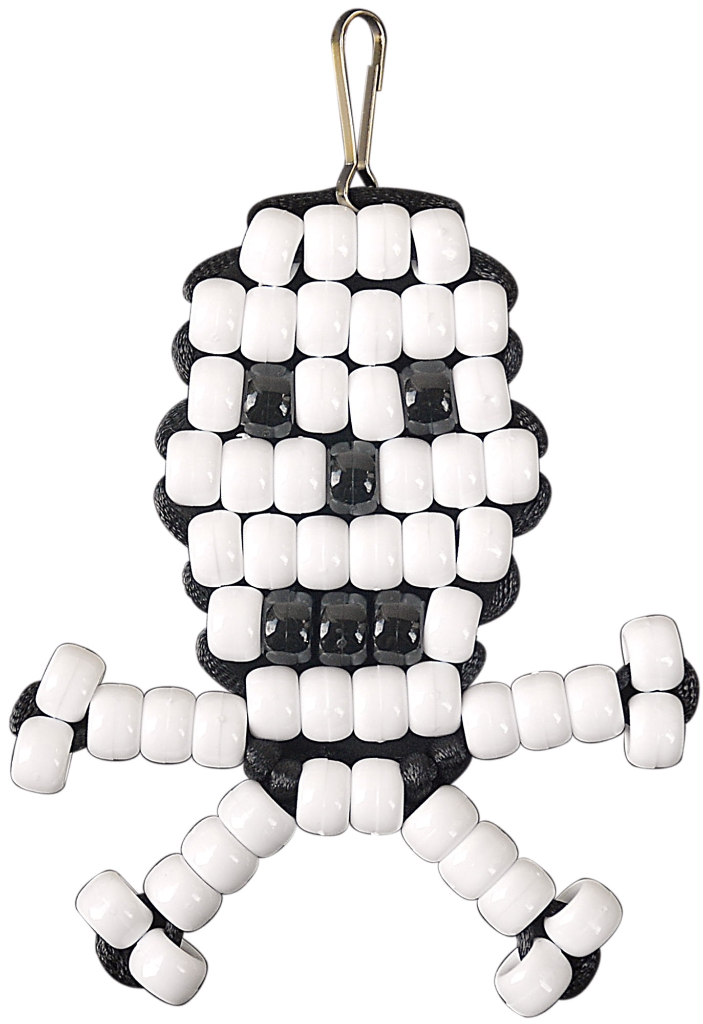 Halloween Spooktacular, 6 Beaded Buddies for Backpack, Plastic Bead Crafts, The Beadery