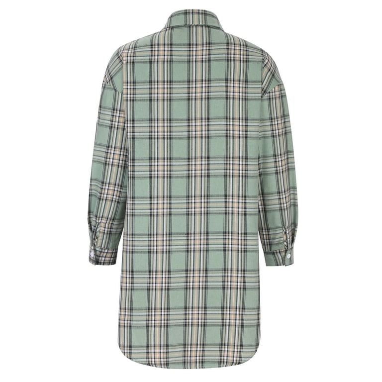 green emerald velvet dress Green Plaid Bow Tie Babydoll Dress Large main image 0