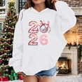 thumbnail image 2 of DHFJKG New Year Hoodies For Kids Boys Girls Sweatshirt Oversized 2026 Letter Print Pocket Toddler Child Hooded Pullover Festive Comfort Jumper Tops, 2 of 5