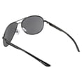 thumbnail image 4 of Southpole Men's 5080SP Metal UV400 Protective Aviator Pilot Fashion Sunglasses, 63mm, 4 of 6