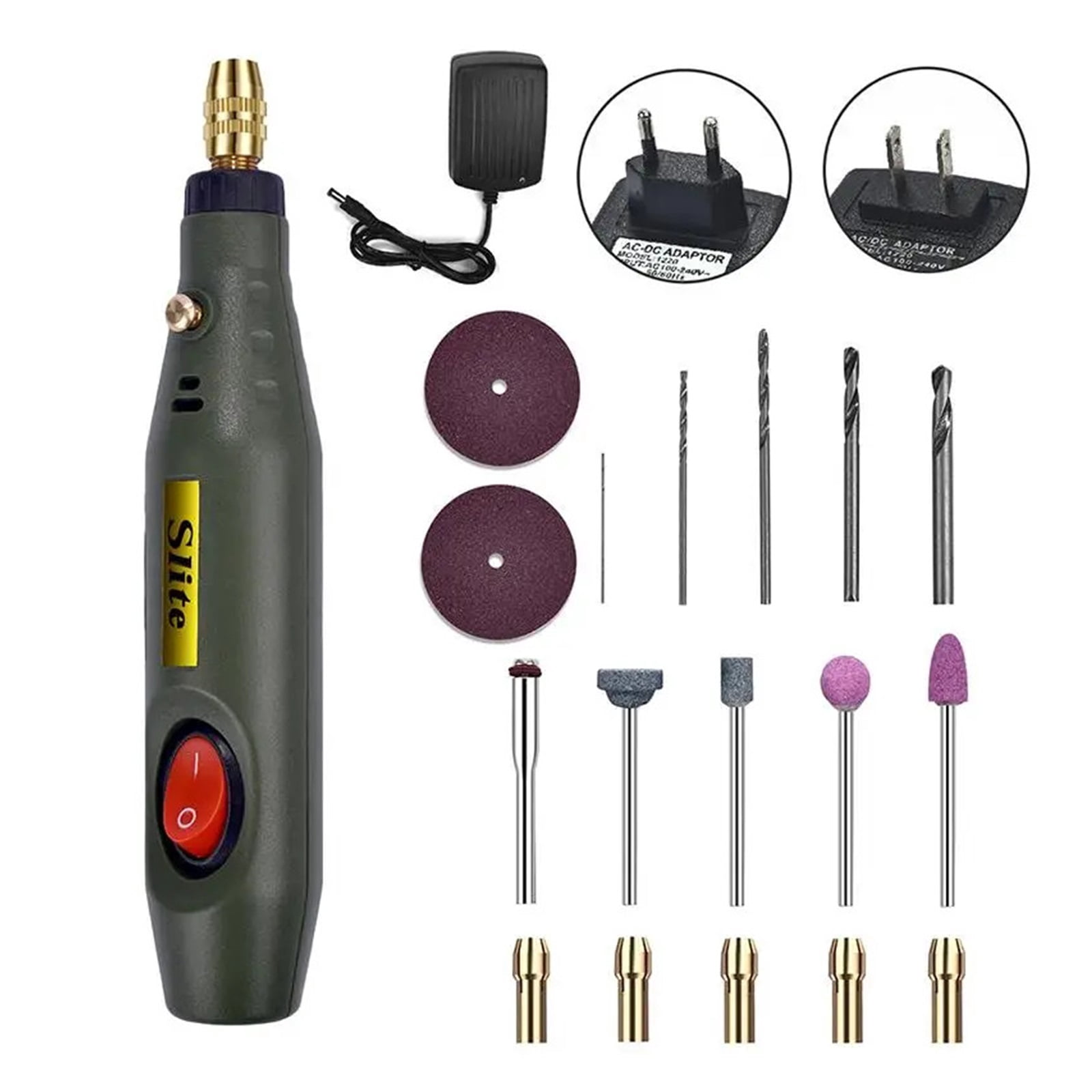 Mini Electric Drill Set Jewelry Equipment DIY Epoxy Resin Jewelry Making Tool Kit For Bead Wood Resin Craft Polishing Drill