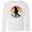 AA-White, variant on Inktastic Hockey Player Retro Sunset Long Sleeve Youth T-Shirt