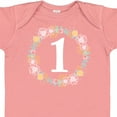 thumbnail image 4 of Inktastic 1st Birthday Rose Flower Wreath Girls Girls Baby Bodysuit, 4 of 5
