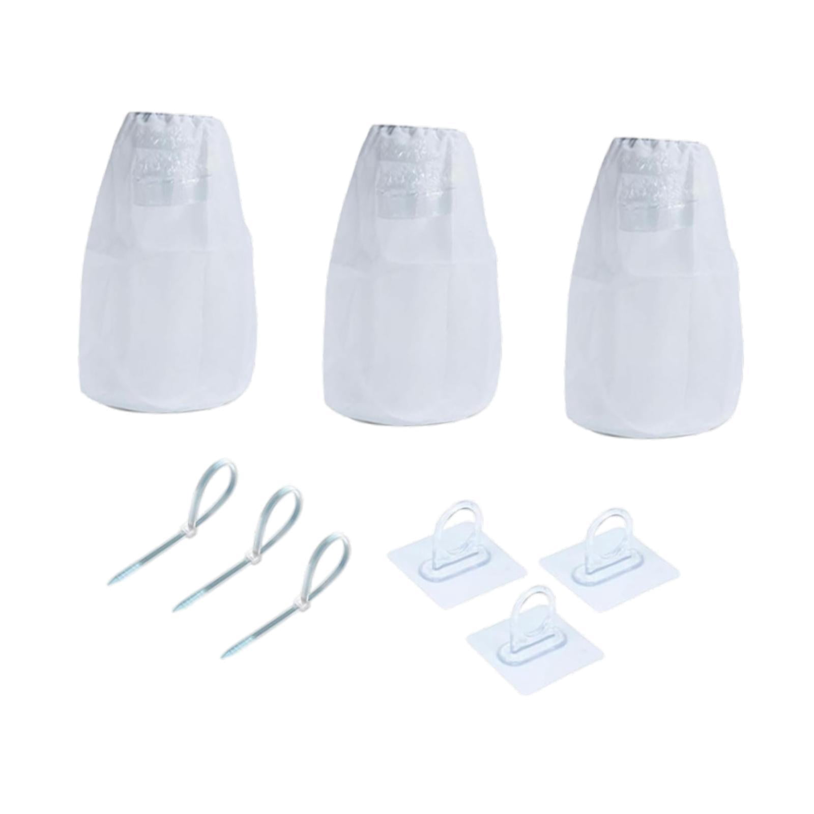 TISHITA 3 Pieces Dryer Vent Catcher, Dryer , Easy to Install, Dryer Vent Catcher Bags for Capturing and Dust Accs