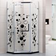 thumbnail image 3 of serony Bubbles Circle Removable Wallpaper Bathroom Window Wall Sticker Home DIY PVC Decals, 3 of 7