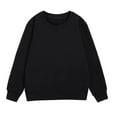 thumbnail image 4 of Lilgiuy Girls Casual Long Sleeve Sweatshirt Crew Neck Cute Pullover Relaxed Fit Tops, 4 of 5