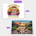 thumbnail image 2 of I Like Fishing, and My Ragdoll, and Maybe 3 People. Happy Father's Day 7x5in Folded Greeting Card Cat Lover Kitten Owner Gifts Idea Single Note Card with Envelope - 00004, 2 of 5
