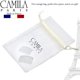 thumbnail image 5 of Camila Paris CP3108 Peine lateral para el cabello francés, pequeño, curvo, blanco, con torcedura francesa, peines decorativos de sujeción fuerte, pinzas para el cabello para mujeres, moño, moño, peina, 5 of 5