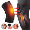 Knee Joint Electric Heating Vibration Legs Massager Brace Massage