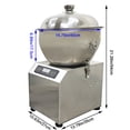 thumbnail image 2 of 8KG Electric Dough Mixer Detachable Basin Type Dough Kneading Machine 110V with Heating Function and 30-Min Timer, 2 of 6