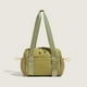 thumbnail image 1 of Bolsa de deporte impermeable de cuero mate para mujer, con separación húmeda y seca y múltiples bolsillos para viajar, 1 of 1