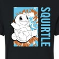thumbnail image 3 of Pokémon - Tie Dye Squirtle - Juniors Cropped Cotton Blend T-Shirt, 3 of 5