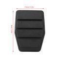 thumbnail image 4 of 2 Pcs Couvercle en Caoutchouc pour Pédale de Frein MASTER CLIO SAFRANE 7700800426, 4 of 8