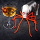 thumbnail image 4 of Decoración de Halloween con Forma de Araña Fantasma | Calavera Aterradora | Material Abs Morado, Naranja, Blanco y Rojo | 30 Cm. Suministro Duradero para Fiestas En Casa, Tiendas y Eventos Festivos., 4 of 6