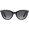 thumbnail image 3 of Kate Spade Janalynn Polarized Female Adult Black Rounded Oval Cat-Eye Sunglasses, 3 of 4