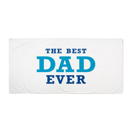 CafePress - The Best Dad Ever - Large Beach Towel, Soft 30