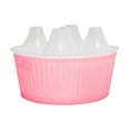thumbnail image 4 of Miulika Flower Pot Planters Organizer Water Level Indicator Plant Containers,Hydroponics Flower Pot for 14cm Bulb Kitchen Indoor Pink, 4 of 9