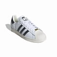 thumbnail image 2 of Size 12- Ad-id-as ORIGINALS MEN'S MONOGRAM SUPERSTAR SHOES, WHITE/BLACK., 2 of 6