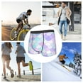 thumbnail image 6 of Kdxio Men's Boxer Briefs with Rainbow Scales Print - Comfortable and Breathable Underwear for Everyday Wear, 6 of 7