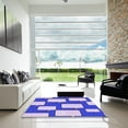 thumbnail image 7 of Ahgly Company Machine Washable Indoor Rectangle Transitional Mauve Purple Area Rugs, 7' x 10', 7 of 7