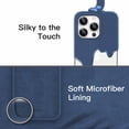 thumbnail image 5 of JETech Silicone Case for iPhone 14 Pro 6.1-Inch, Silky-Soft Touch Full-Body Protective Phone Case, Shockproof Cover with Microfiber Lining (Cobalt Blue), 5 of 7