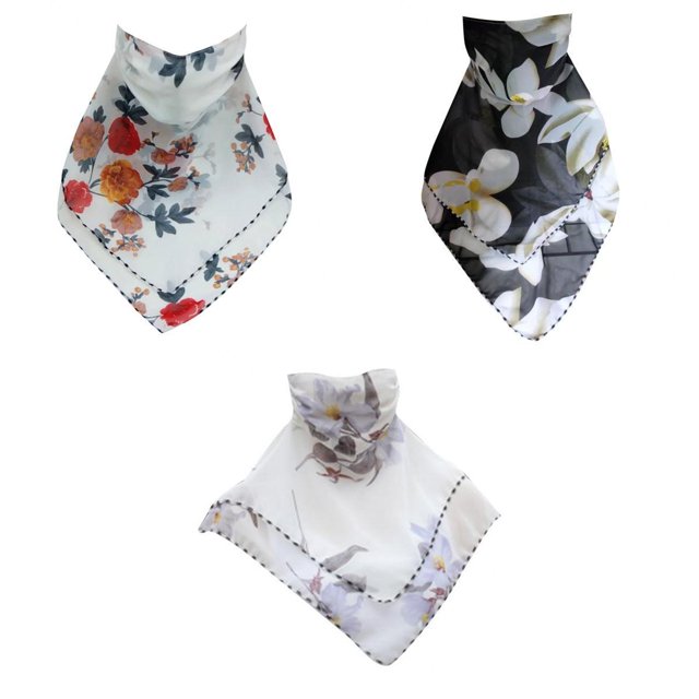 Mascarilla Para Mujer Bufanda Protección UV Bufanda Ligera Mascarilla Para El Cuello 3x Sunnimix Womens Half Face Scarf