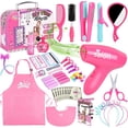 thumbnail image 1 of Hair Salon Toys Gifts2U para niñas con set de peinado, 1 of 7