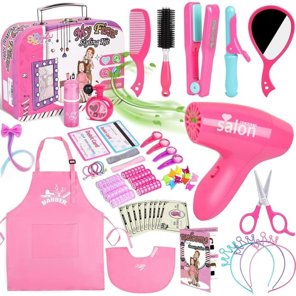 Hair Salon Toys Gifts2U para niñas con set de peinado