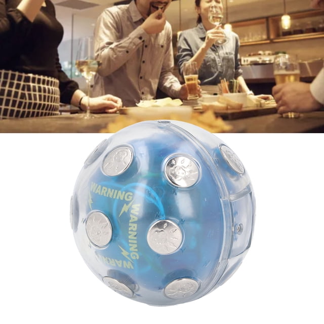 Electric Shocking Ball, Funny Interactive Party Game Prank Shock Ball Game for Kids and Adults