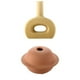 thumbnail image 1 of 2 jarrones de cerámica para decoración para hogar, soporte para plantas, flores, boda, oficina, adornos Colco Florero moderno abstracto, 1 of 8