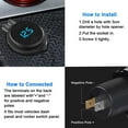 thumbnail image 5 of 2X 12V USB Outlet, Quick Charge 3.0 Dual USB Car Charger with Contact Switch and Voltmeter, 5 of 9