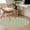 Green, variant on Round Area Rug 4 Ft, Sage Green Geometric Washable Non-Slip Circle Carpet for Living Room/Bedroom, Minimalism Solid Color Striped Lines Low-Profile Crawling Mats Collection Rugs for Indoor