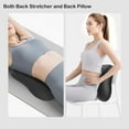 thumbnail image 6 of PROIRON Lumbar Support Pillow, Adjustable Air Cushion, Back Stretcher Board for Pain Relief, Spine Decompression, Stretching, Black, 6 of 7