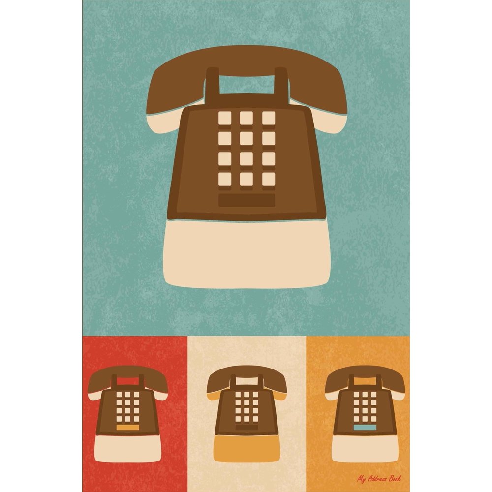 My Address Book Telephones, 6 X 9, 111 Pages