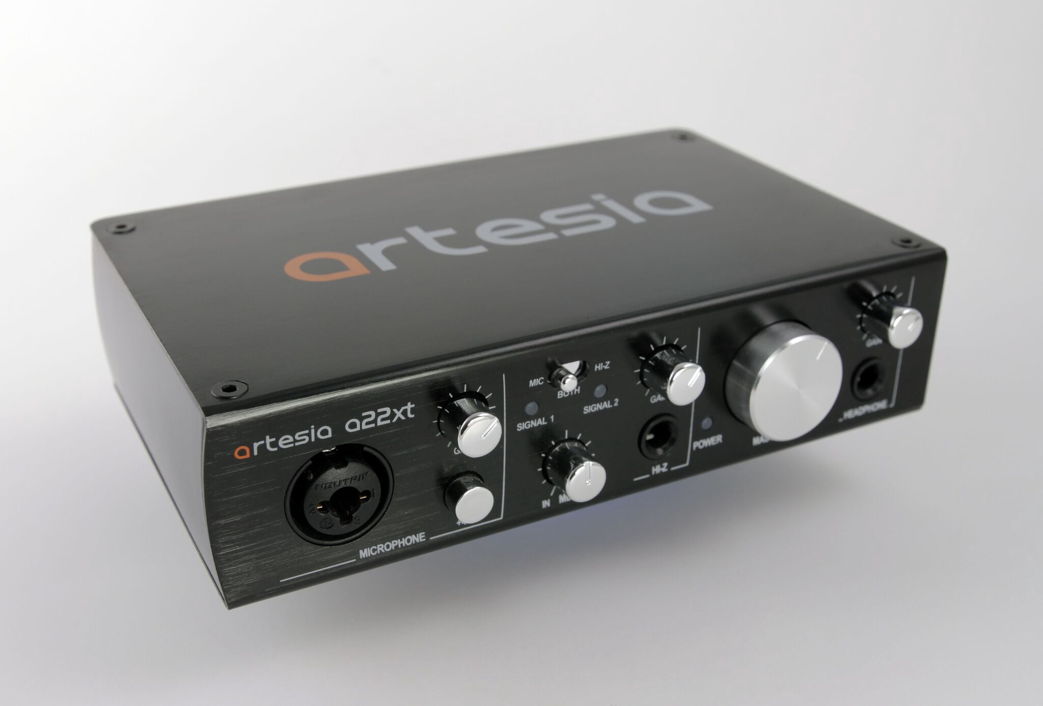 Artesia BE-REC+ Recording Bundle w/ A22XT USB 2.0 Audio Interface and AMC 20 Condenser Microphone with Pop Filter, XLR Cable