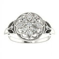 thumbnail image 3 of FB Jewels 925 Stamped Sterling Silver .06 CTW Diamond Ring Size 7, 3 of 3