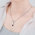 thumbnail image 6 of Cremation Jewelry Memorial Birthstone Bar Necklace Handcrafted Waterproof Human Ashes Urn Container with Free Funnel Kit and Velvet Jewelry Box [Jan], 6 of 8