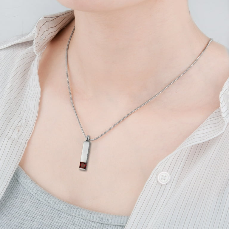 Urn bar sale necklace