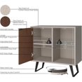 thumbnail image 4 of Atelier Mobili Sideboard Buffet, Kitchen Storage Cabinet with Adjustable Glass Shelf, 4 of 8