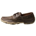 thumbnail image 4 of Twisted X Women's Tooled Boat Shoe Driving Mocs - WDM0070 6 1/2 M  US, 4 of 7