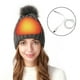 thumbnail image 4 of Sombrero con CalefaccióN por USB CáLido para Mujer Gorro con CalefaccióN de Punto de Invierno Gorro con CalefaccióN para Esquiar Camping Caza,Gris Oscuro A, 4 of 8