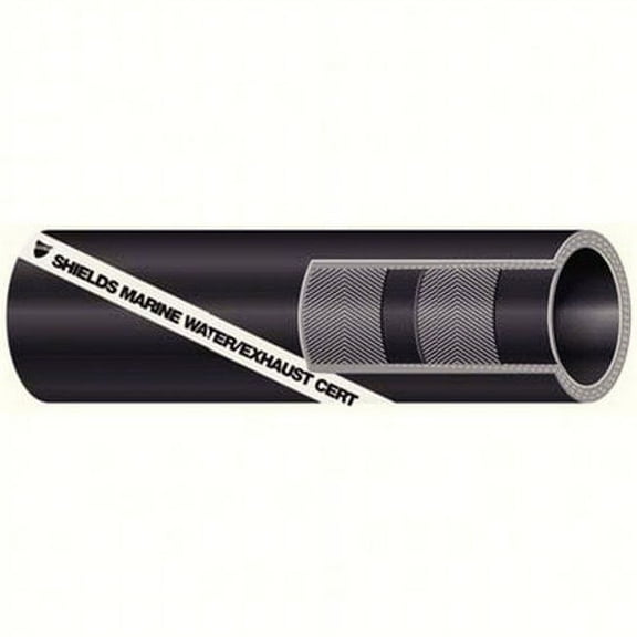 SHIELDS Softwall Exhaust/Water Hose 4" x 2' 116-200-4000-24