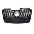 thumbnail image 1 of Applicable à 2006-2009 Volkswagen Golf 5GTI grille Ligne Rouge Modifiée MK5 grille d'Admission d'Air Électroplaquée, 1 of 5