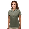 thumbnail image 1 of Tri-Mountain Stamina 103 Performance Waffle Knit Polo Shirt, Large, Sage, 1 of 2