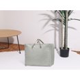 thumbnail image 7 of Unique Bargains Foldable Clothes Storage Bags with Handles Grey 23.5*19.5*11in, 7 of 7