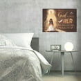 thumbnail image 5 of God Is With Her She Will Not Fall Canvas Wall Art, Praying Woman Inspirational Christian Canvas Wall Art, Bedroom Home Office Decor, Ideal Gift for Moms Daughter, 5 of 7