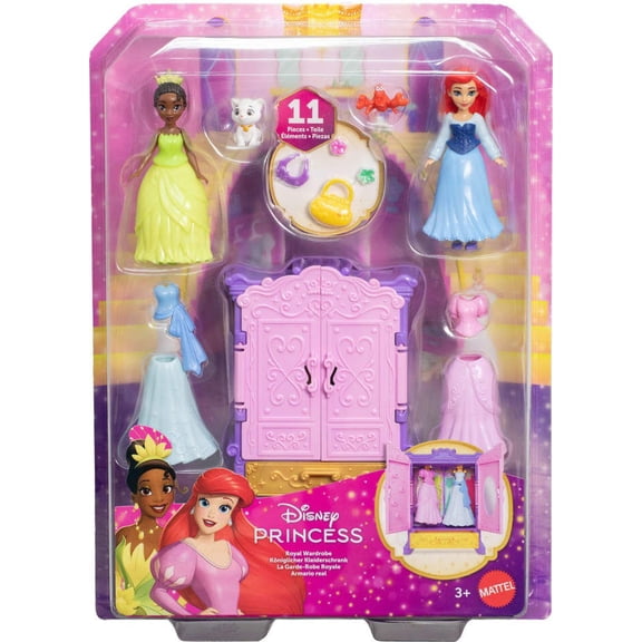 Disney Princess Royal Wardrobe Mini Doll Playset