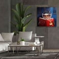 thumbnail image 7 of Epic Graffiti 'Game Plan No. 2' by Lucia Heffernan, Canvas Wall Art, 37"x37", 7 of 7